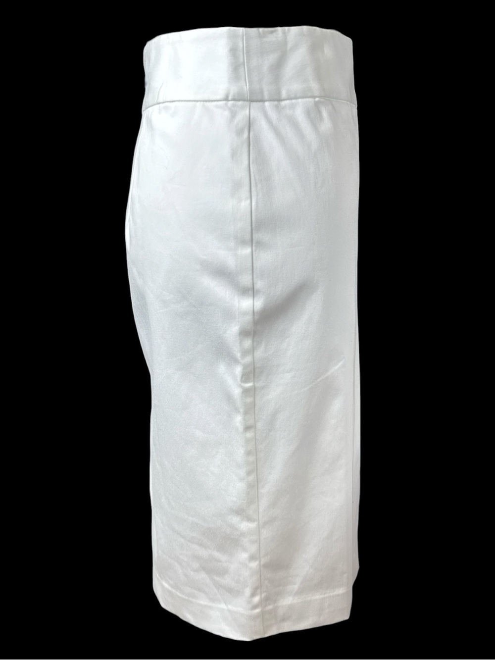 LIZ CLAIBORNE Classic White Midi Pencil Skirt - Picture 3 of 8